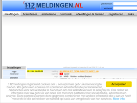 Аналитика трафика для 112meldingen.nl