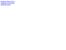 Аналитика трафика для avidemux.org