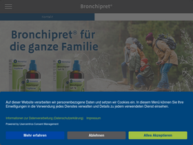 Аналитика трафика для bronchipret.de