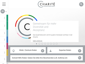 Аналитика трафика для charite.de