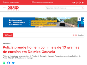Аналитика трафика для correionoticia.com.br