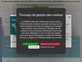 Аналитика трафика для cwape.be