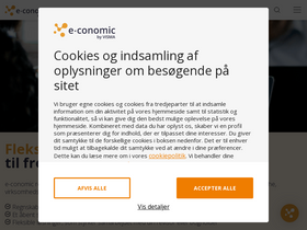 Аналитика трафика для e-conomic.dk