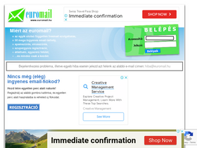 Аналитика трафика для euromail.hu