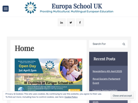 Аналитика трафика для europaschooluk.org