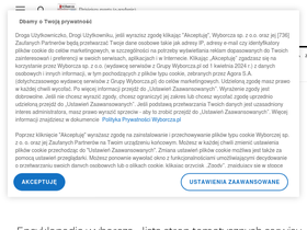 Аналитика трафика для info.wyborcza.pl