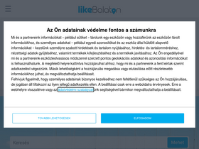 Аналитика трафика для likebalaton.hu