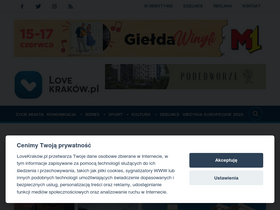 Аналитика трафика для lovekrakow.pl