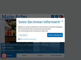Аналитика трафика для main-echo.de