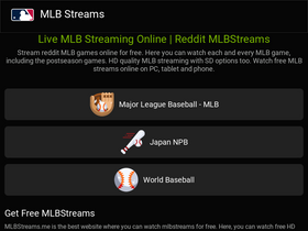 Аналитика трафика для mlbstreams.me