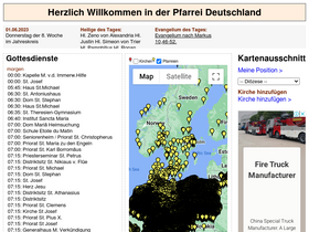 Аналитика трафика для pfarrei-deutschland.de