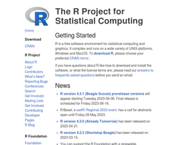 Аналитика трафика для r-project.org
