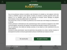Аналитика трафика для rugbyrama.fr