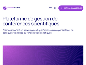 Аналитика трафика для sciencesconf.org