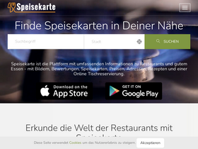 Аналитика трафика для speisekarte.menu