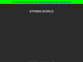 Аналитика трафика для strims.world