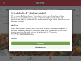 Аналитика трафика для wenigerzucker.rewe.de