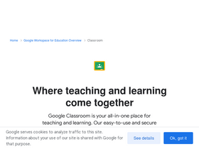 Аналитика трафика для classroom.google.com
