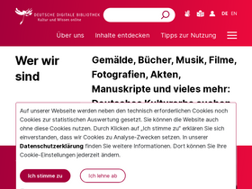 Аналитика трафика для deutsche-digitale-bibliothek.de