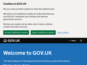 Аналитика трафика для gov.uk