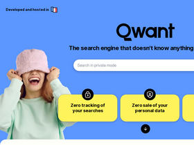 Аналитика трафика для qwant.com