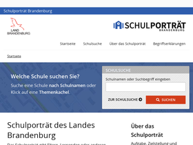 Аналитика трафика для schulen.brandenburg.de