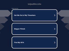 Teljesfilm Info Competitor Analysis Spymetrics